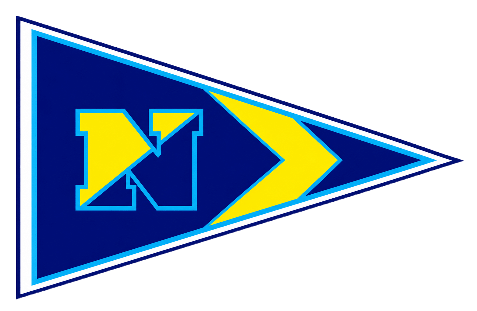 Toms River North team logo burgee