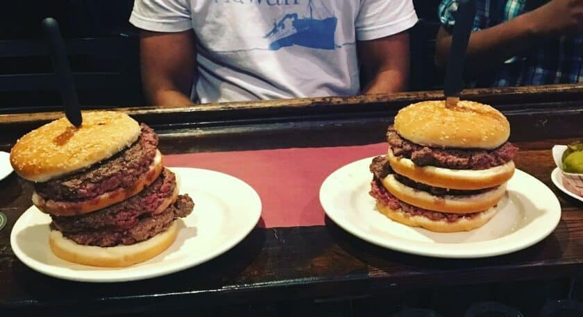 Two Tripple Krugs Burgers