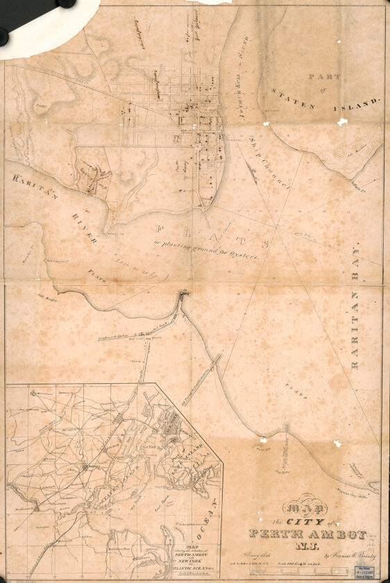 1836 Map PerthAmboy