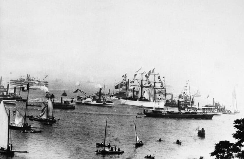 1885 Statue of Liberty Arrives June 17 1885