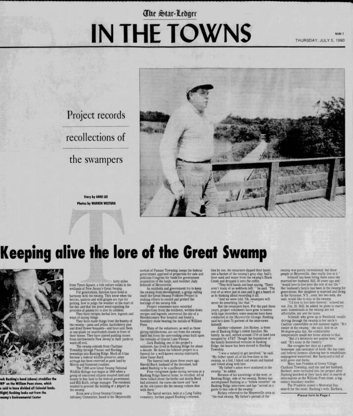 1990 Star Ledger Swampers July 5