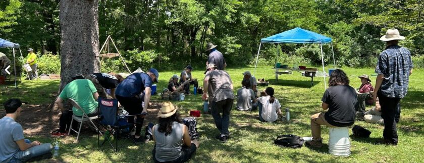 2025 Lord Stirling Archeological Student Dig site