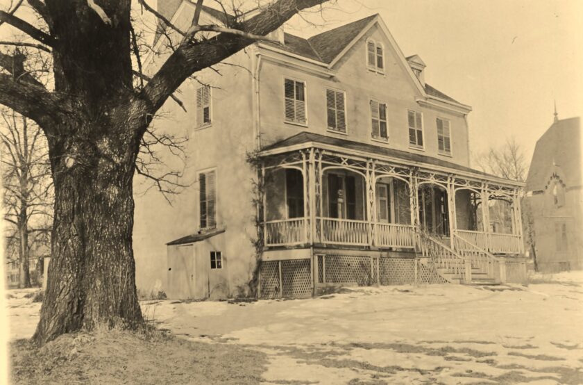 Commodore Thomas Truxton House Perth Amboy's Water Street Bluff near Raritan Yacht Club