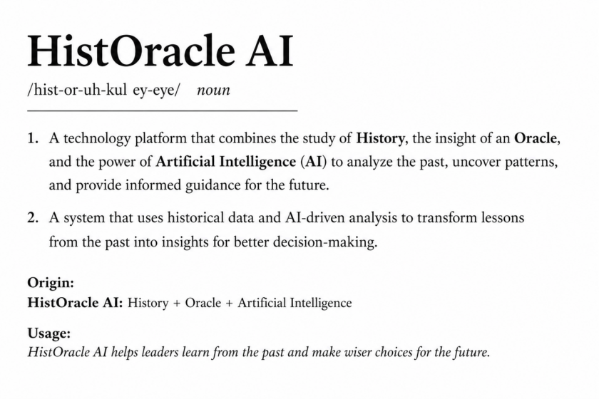 HistOracle AI Mr Local History
