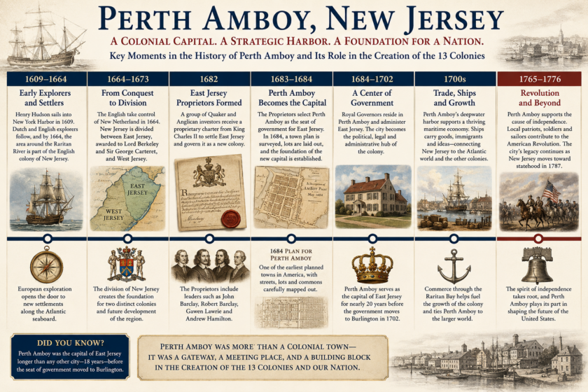Perth Amboy Early Timeline Mr Local History