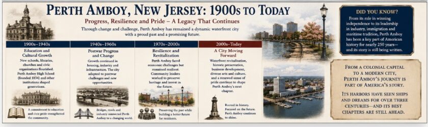 Perth Amboy Historical Timeline 1900s Today Mr Local History