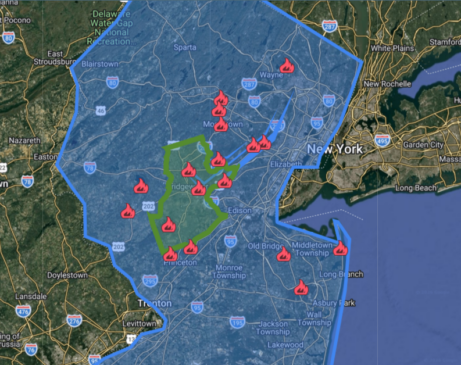 Signal Beacons Map