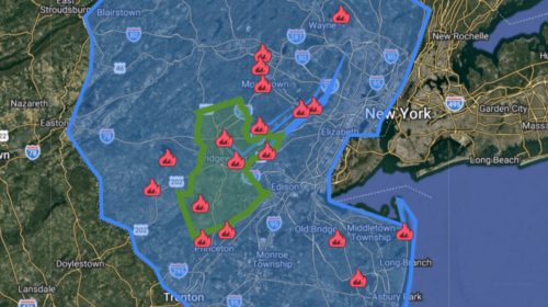 Signal Beacons Map