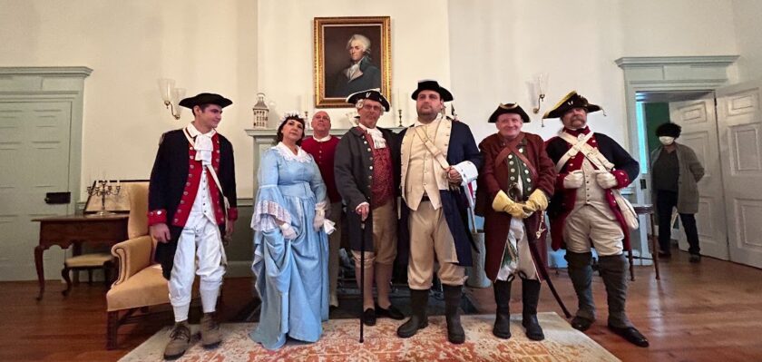 The Capture of William Franklin in Perth Amboy New Jerseys last royal governor
