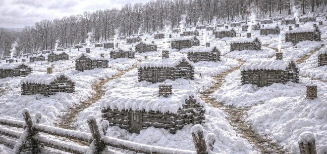 Winter Encampment Jockey Hollow 1780 Mr Local History zoomed