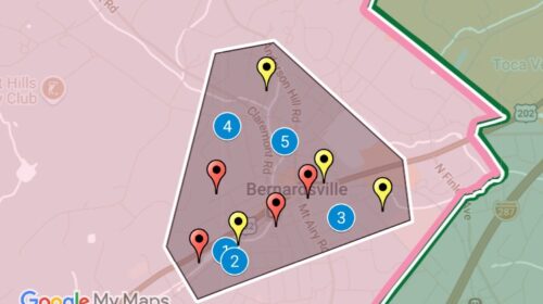 3 4 of a square mile in Bernardsville