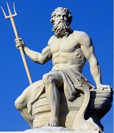 Poseidon the Greek God of the Sea