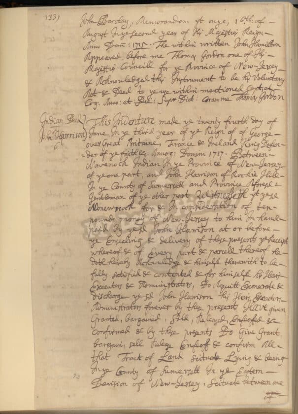 SSTSE023 SOS DeedsSurveysCommissions BookA 2 Page133 Mr Local History Marked