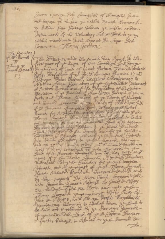 SSTSE023 SOS DeedsSurveysCommissions BookA 2 Page136 Mr Local History Marked