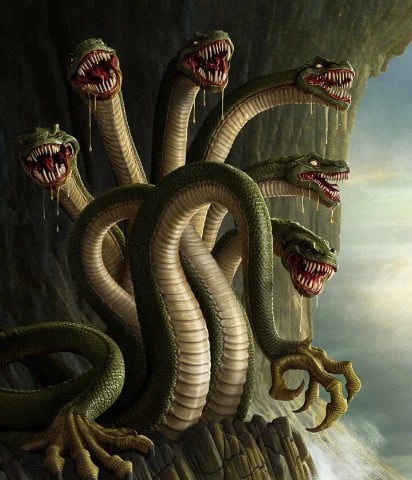 Scylla Monster The Odessey Greek Mythology