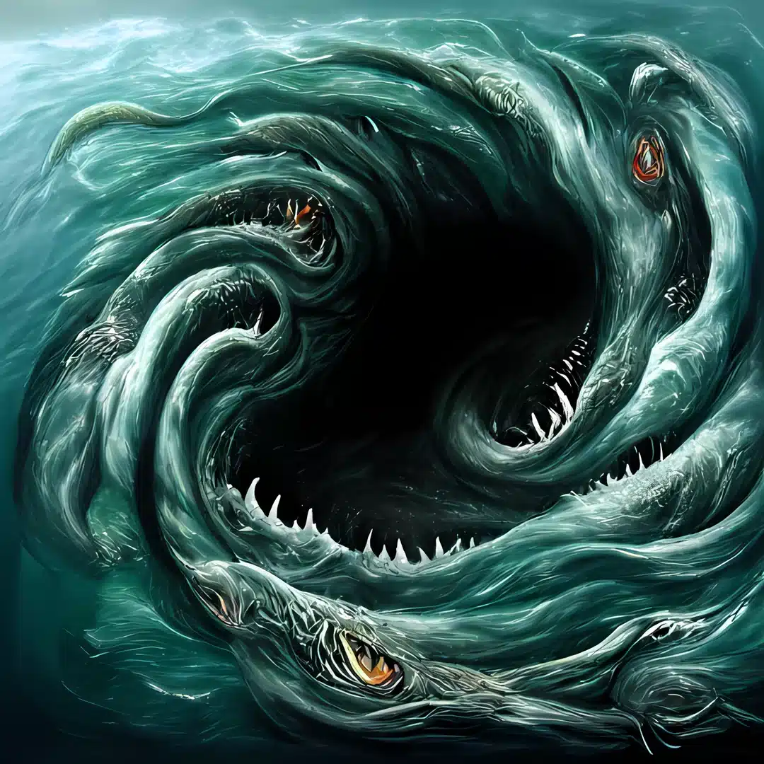 charybdis a sea monster and whirlpool