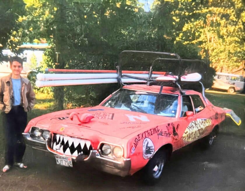 Pink Car Bob Wind Ranch 1990.