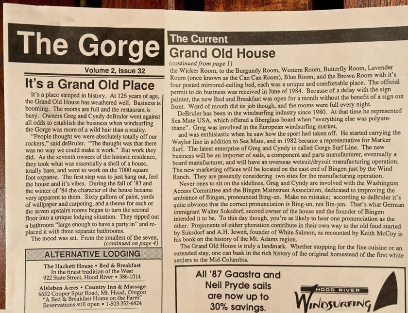 The Gorge Report Newsletter
